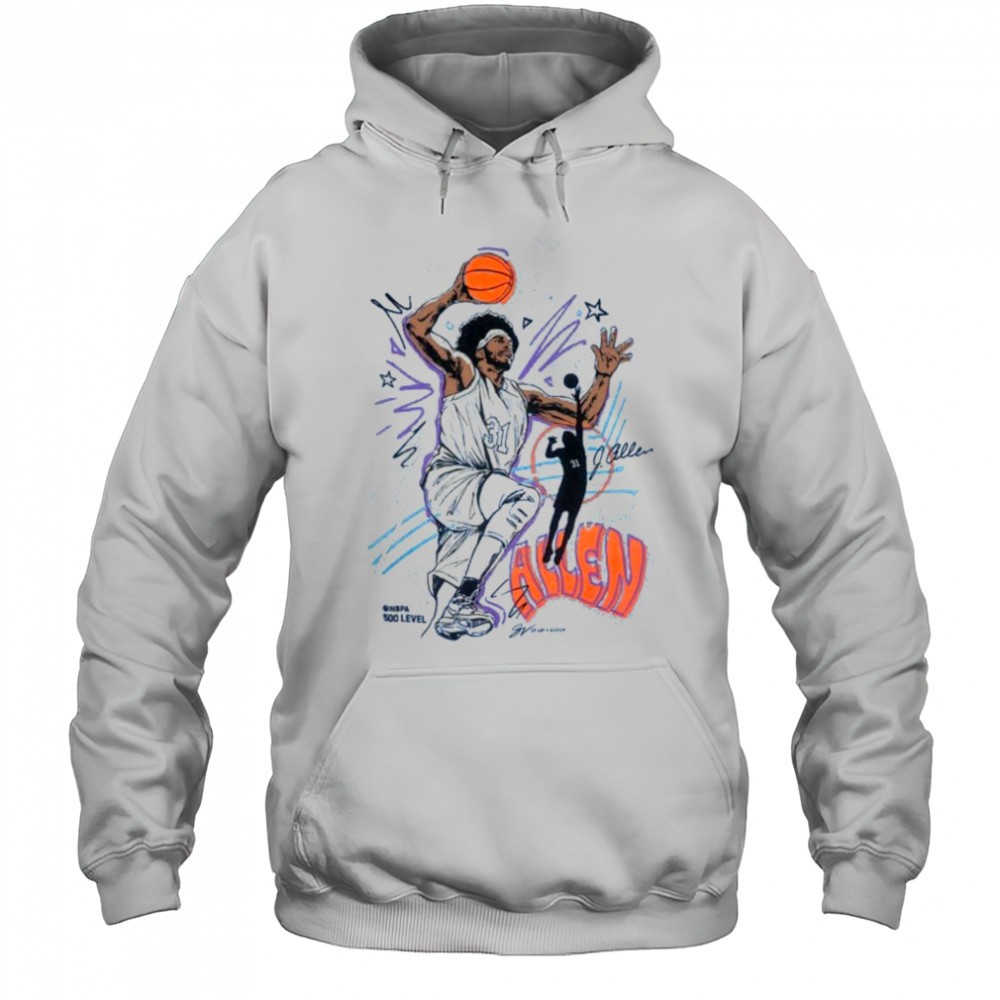 Jarrett Allen Sketch T Shirt