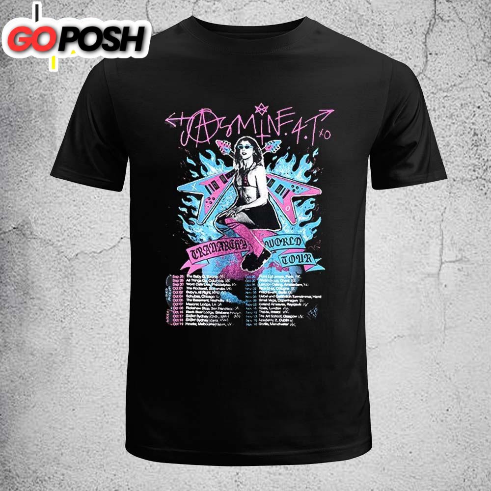 Jasmine 4T Tranarchy World 2025 Tour Unisex T-Shirt