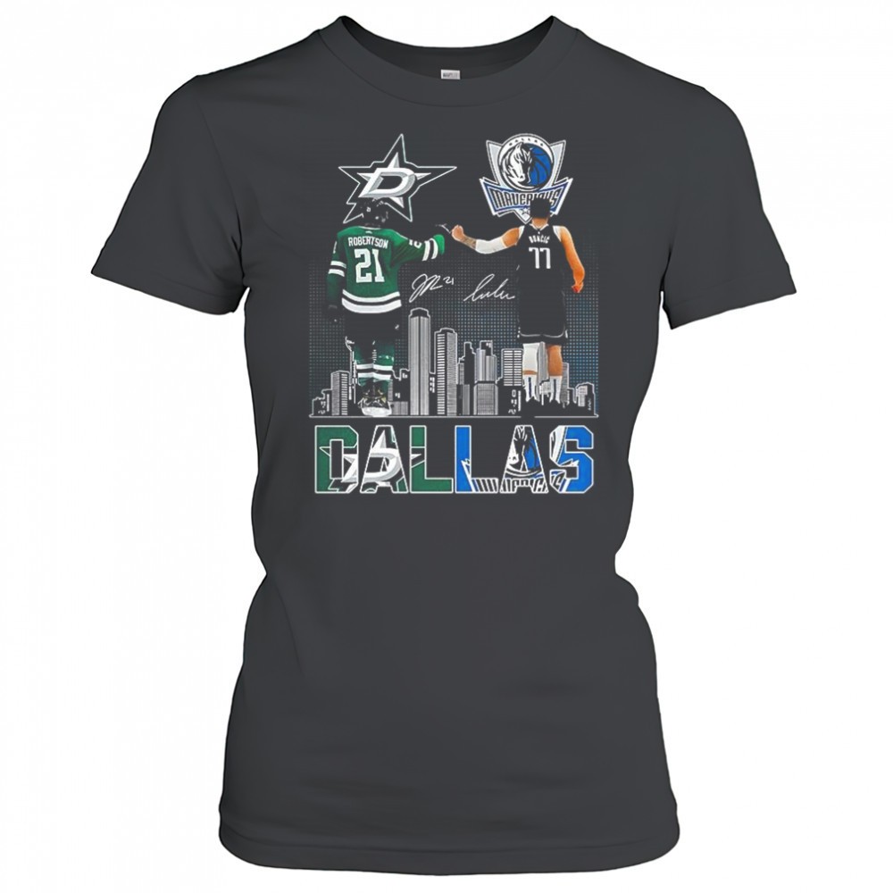 jason-robertson-dallas-stars-touch-hand-luka-doncic-dallas-mavericks-2025-signat-9vi8q1ce Jason Robertson Dallas Stars touch hand Luka Doncic Dallas Mavericks 2025 signature shirt