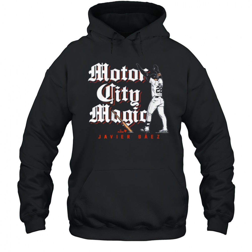 Javier Báez Motor City Magic Detroit Tigers MLB 2025 t-shirt