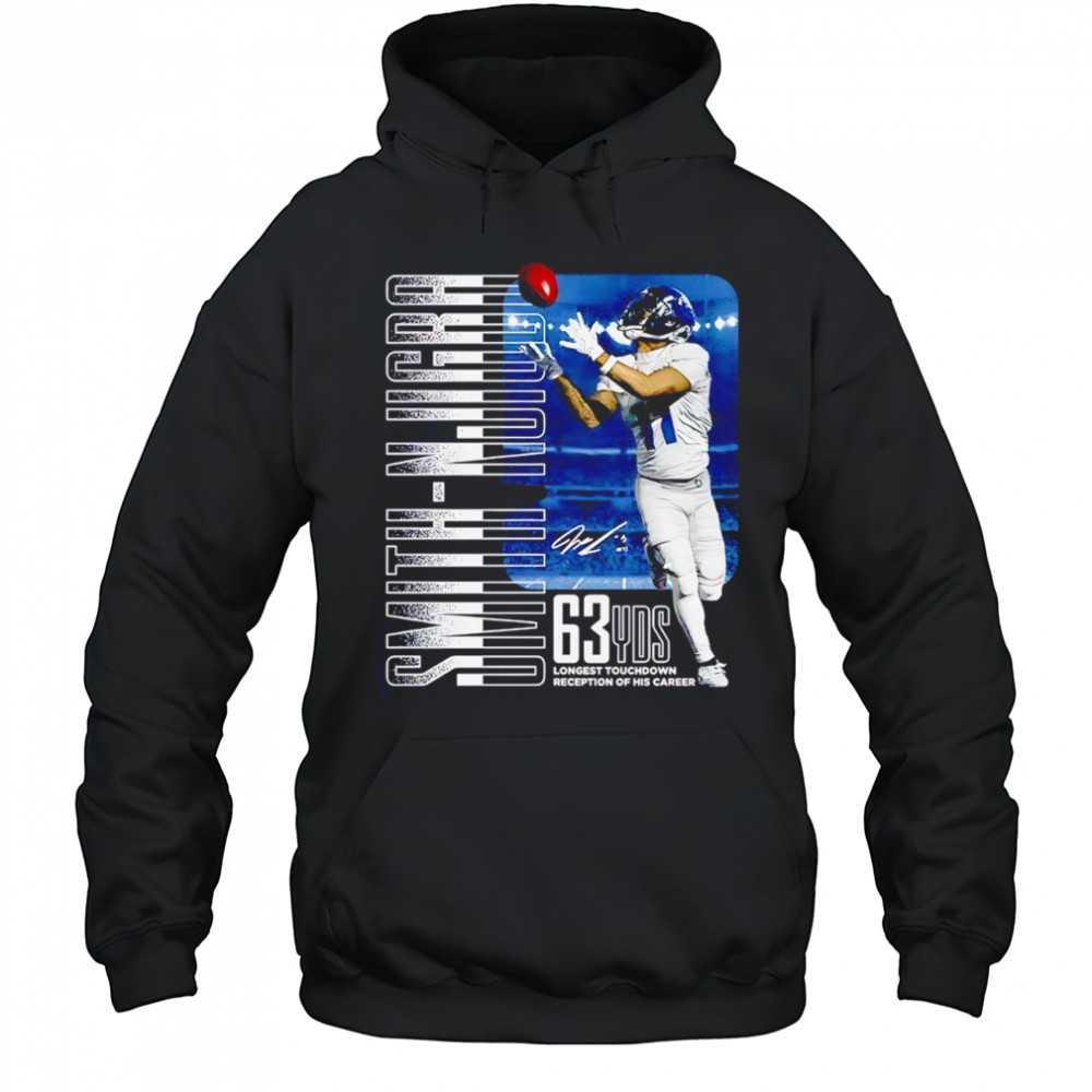 Jaxon Smith-Njigba Seattle Seahawks 63 Yards longest touchdown reception of his career shirt