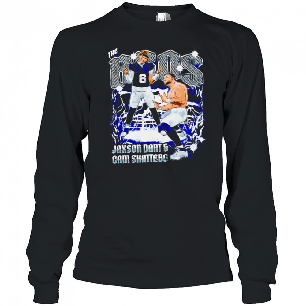 jaxson-dart-and-cam-skattebo-new-york-giants-the-bros-t-shirts-735gopu9 Jaxson Dart and Cam Skattebo New York Giants The Bros T-shirts