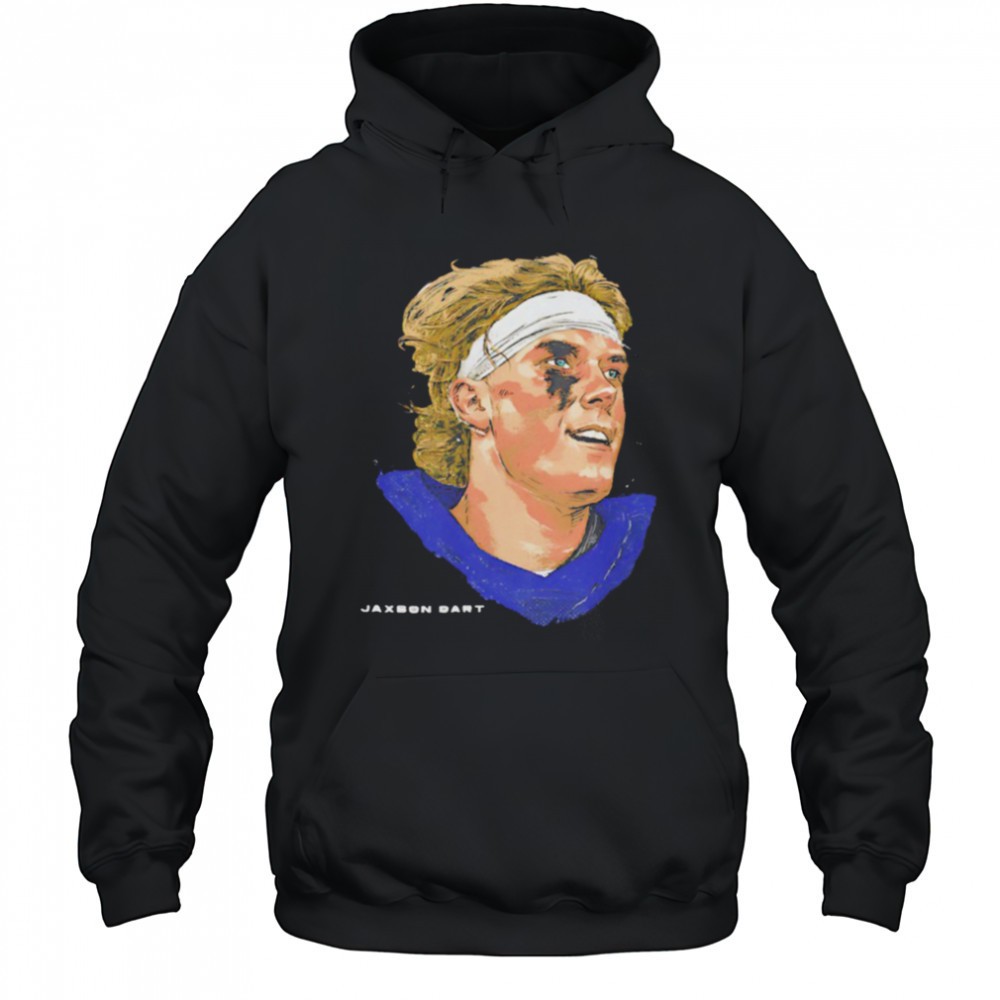 Jaxson Dart New York Giants Portrait shirt