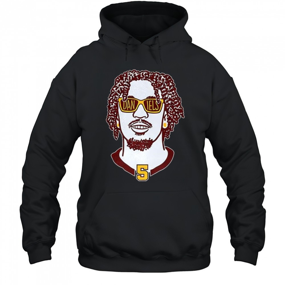 Jayden Daniels Washington Commanders football Shades graphic shirt