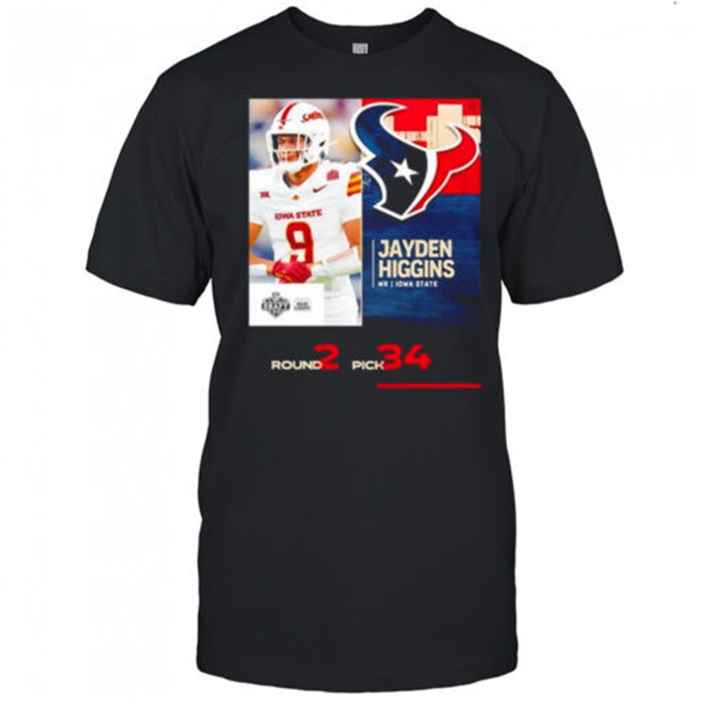 jayden-higgins-houston-texans-2025-nfl-draft-poster-t-shirt-fkfdso9r Jayden Higgins Houston Texans 2025 Nfl Draft Poster T-Shirt