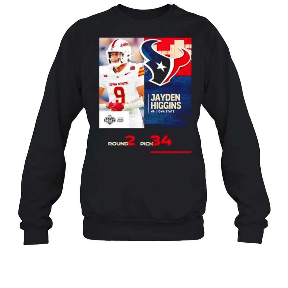 jayden-higgins-houston-texans-2025-nfl-draft-poster-t-shirt-fkfdso9r Jayden Higgins Houston Texans 2025 Nfl Draft Poster T-Shirt