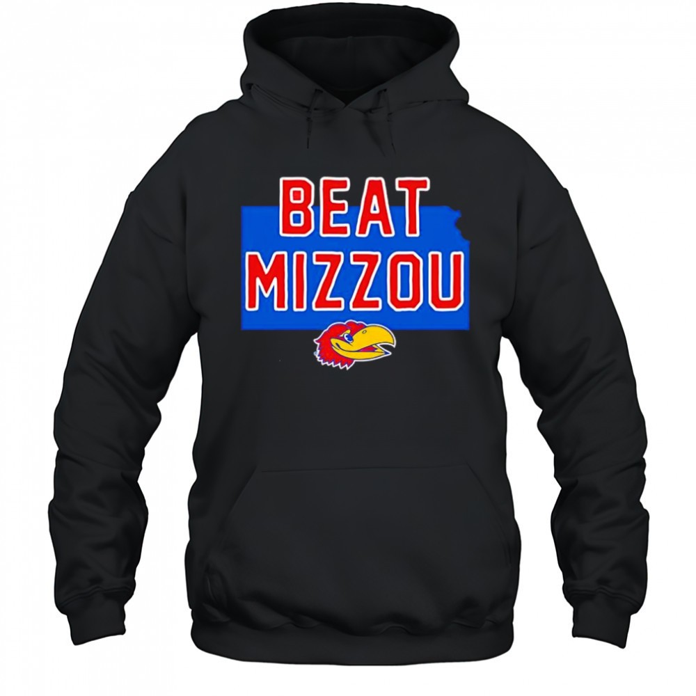Jayhawk Kansas Beat Mizzou logo shirt