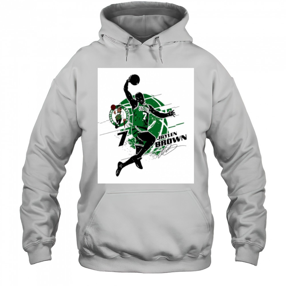 Jaylen Brown Boston Celtics Silhouette shirt