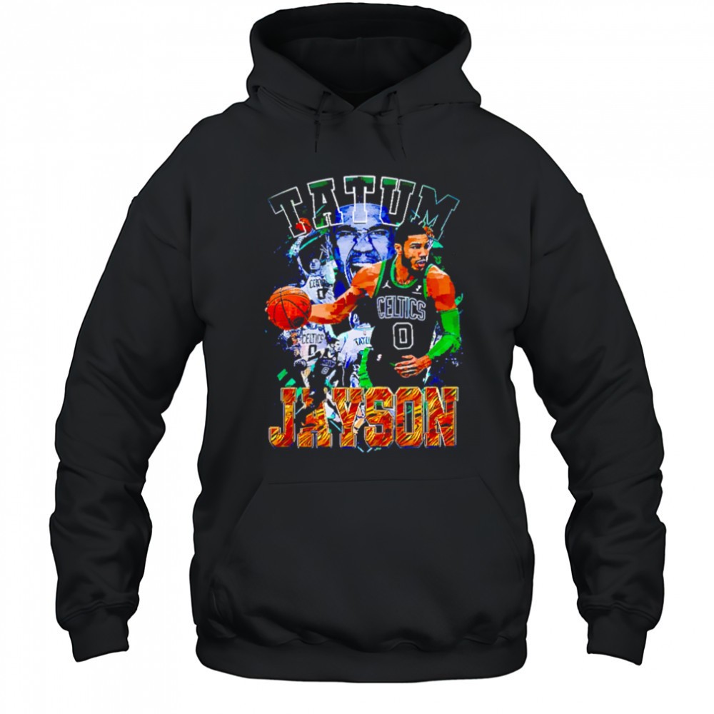Jayson Tatum Boston Celtics graphic player shirt