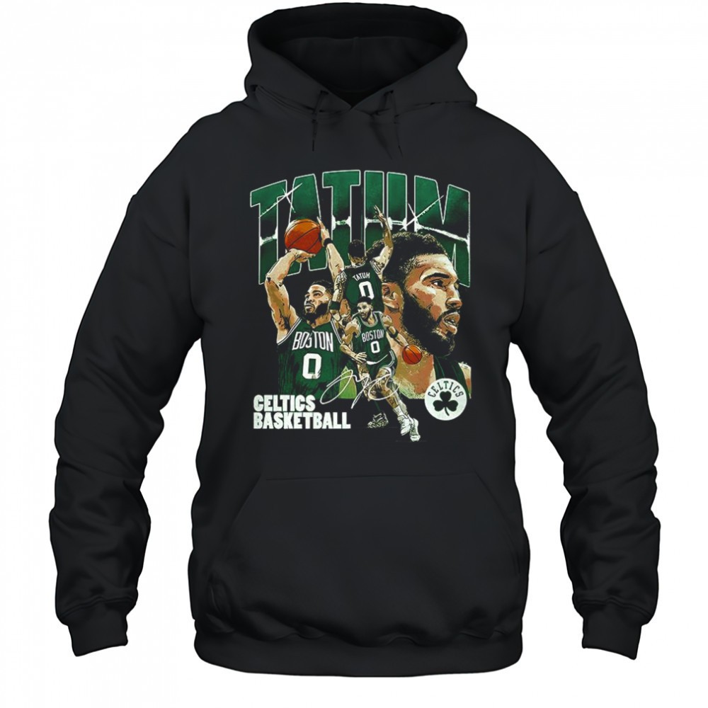Jayson Tatum Boston Celtics NBA Player Collage signature shirt