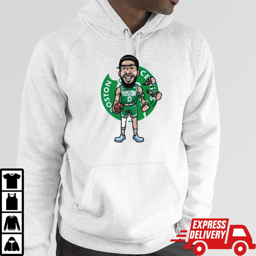 Jayson Tatum Boston Celtics Player cartoon shirt
