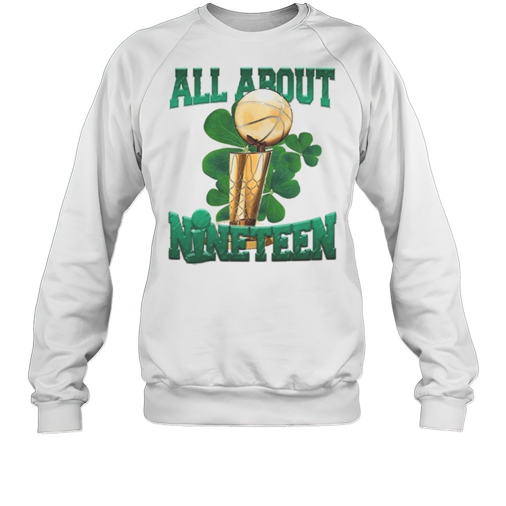 Jayson Tatum Wearing Boston All About Nineteen 19 T-shirt