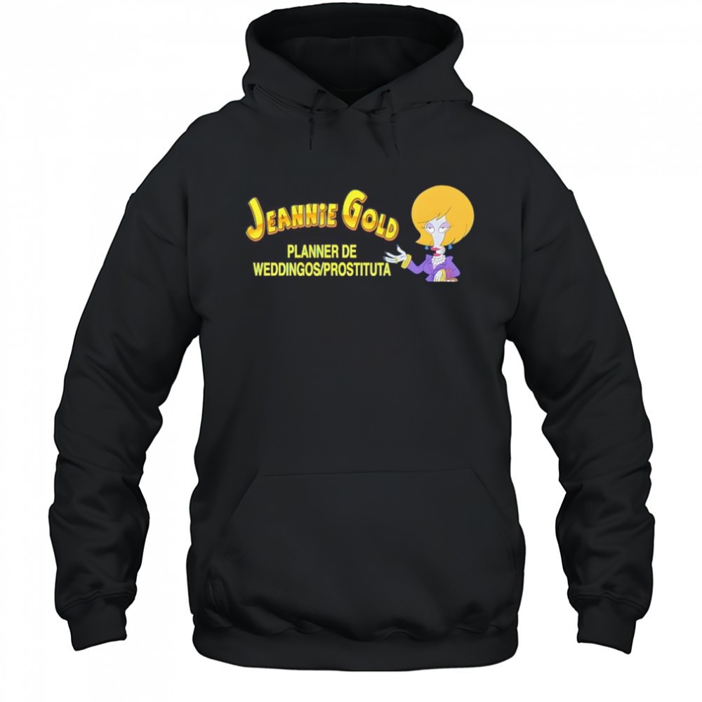 Jeannie Gold Planner De Weddingos Shirt