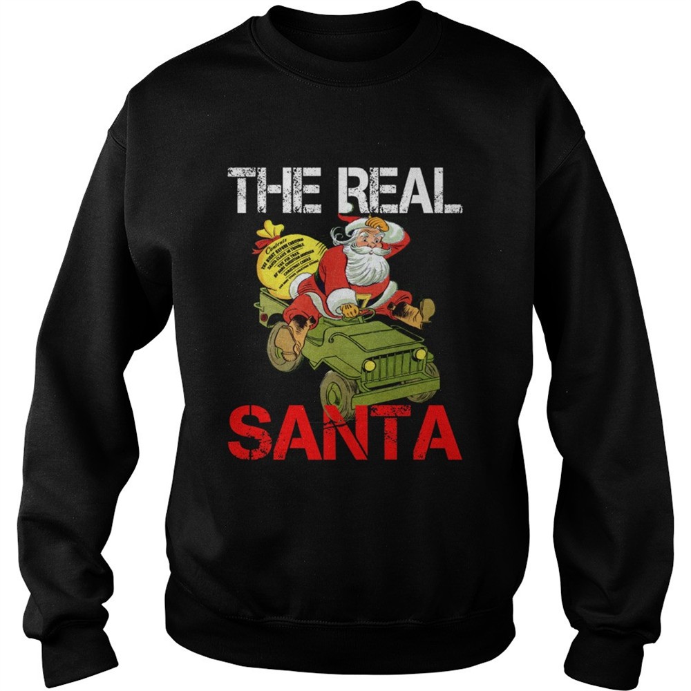 Jeep the real Santa shirt