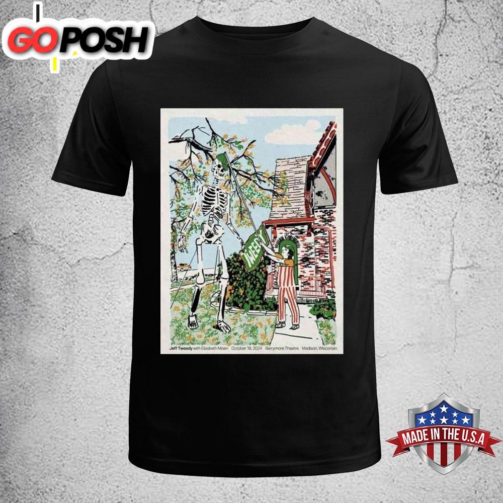 Jeff Tweedy October 2024 Barrymore Theatre Madison WI Unisex T-Shirt