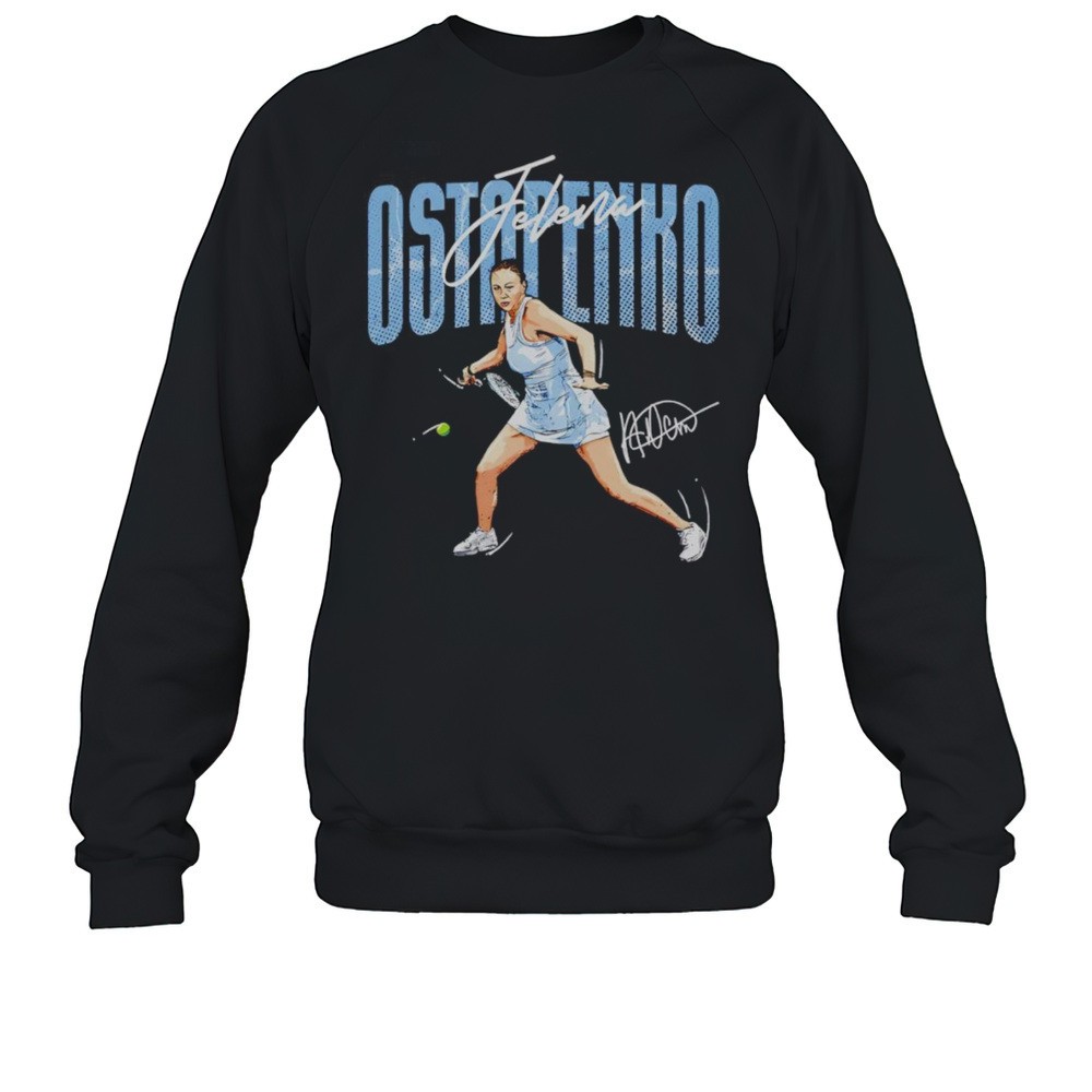 Jelena Ostapenko Player Name Shirt