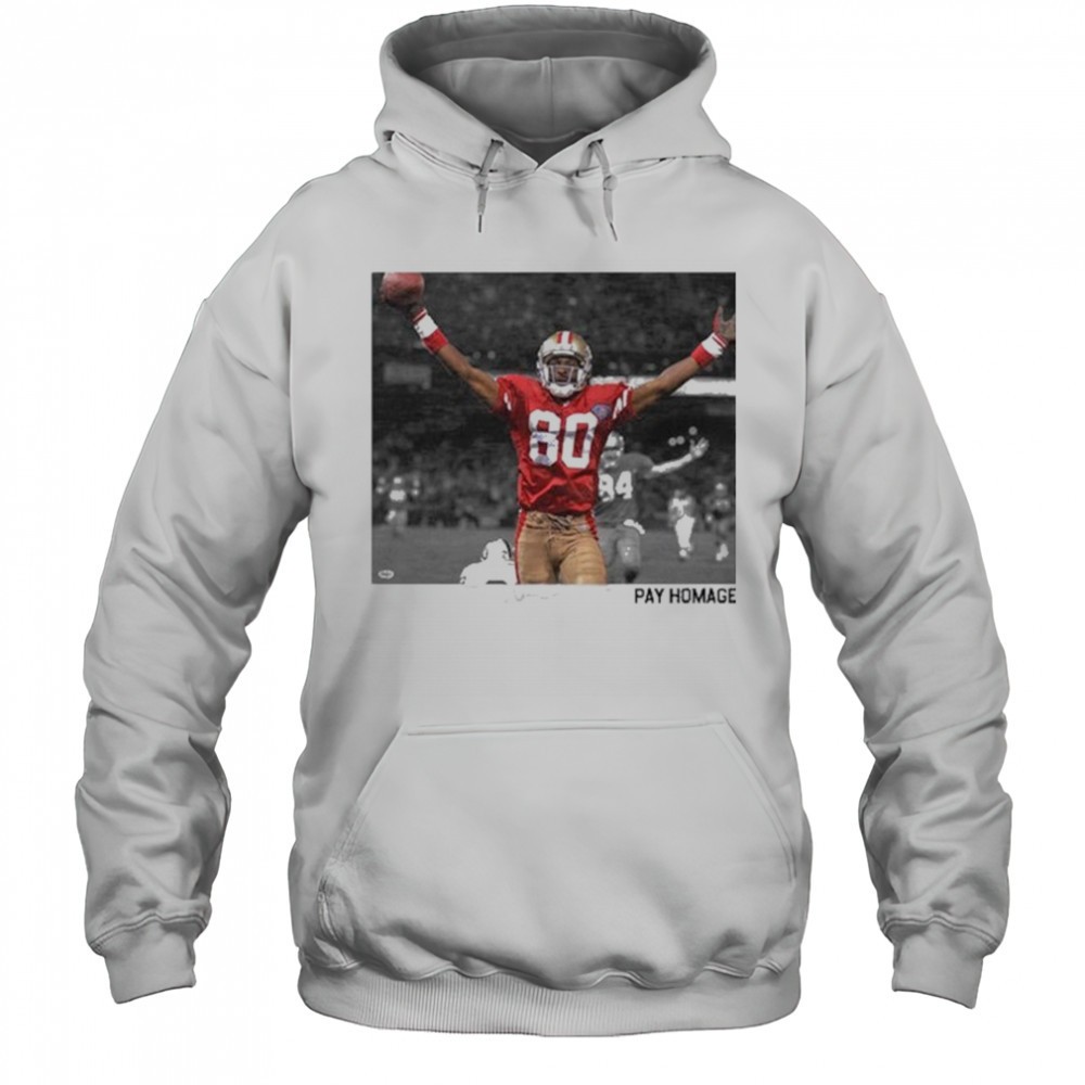 Jerry Rice Pay Homage T-shirt