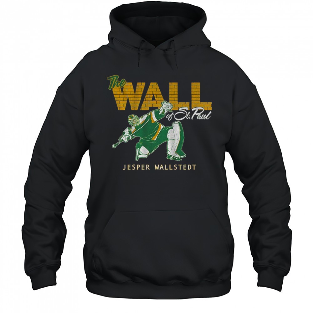 Jesper Wallstedt Minnesota Wild NHL Hockey The Wall of St. Paul shirt