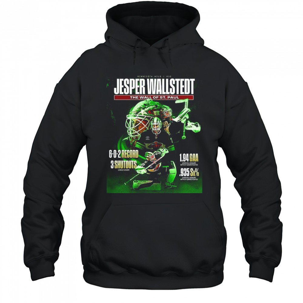 Jesper Wallstedt the wall of St. Paul shirt