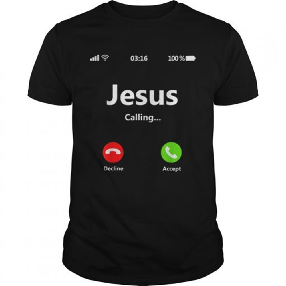jesus-is-calling-christian-christmas-gift-xmas-shirt-mdormncx Jesus Is Calling Christian Christmas Gift Xmas shirt