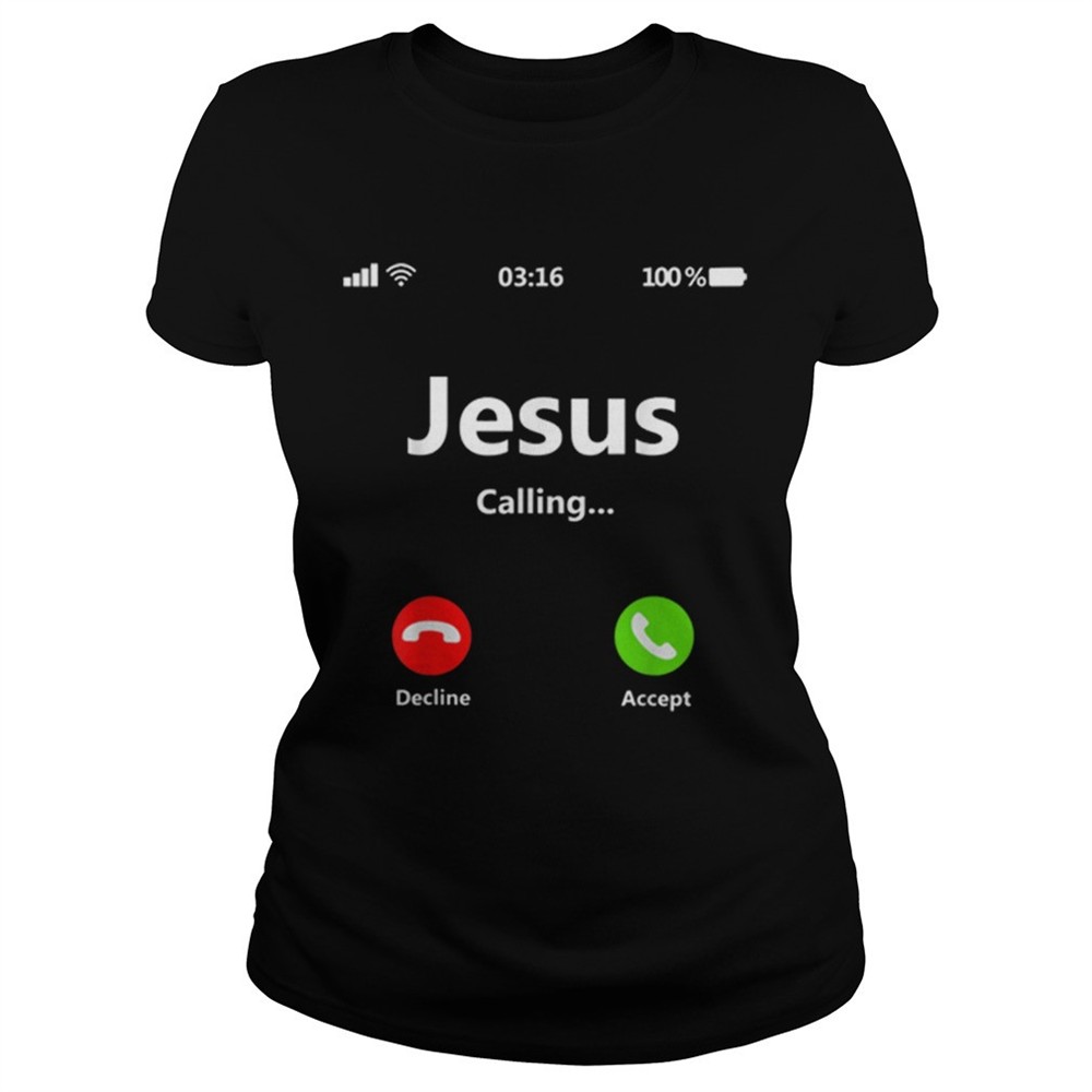 jesus-is-calling-christian-christmas-gift-xmas-shirt-mdormncx Jesus Is Calling Christian Christmas Gift Xmas shirt