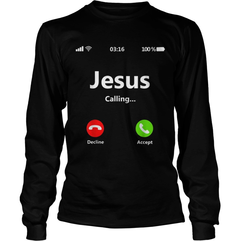 jesus-is-calling-christian-christmas-gift-xmas-shirt-mdormncx Jesus Is Calling Christian Christmas Gift Xmas shirt