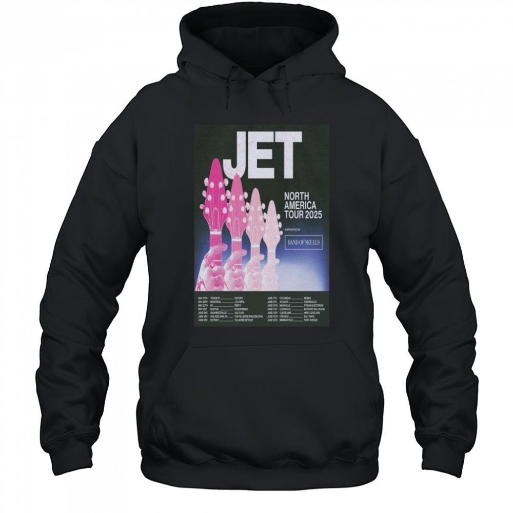 JET Poster North America Tour 2025 Shirt