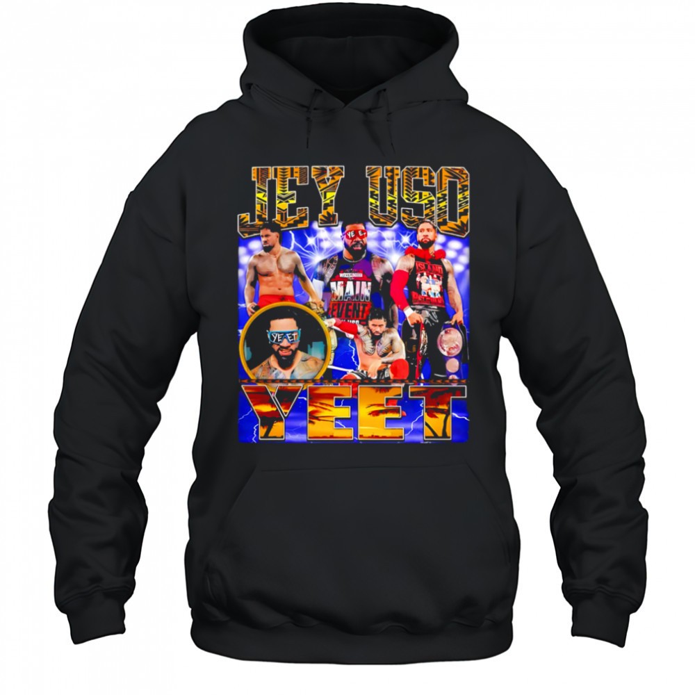 Jey Uso Yeet Wrestler Sublimation graphic shirt