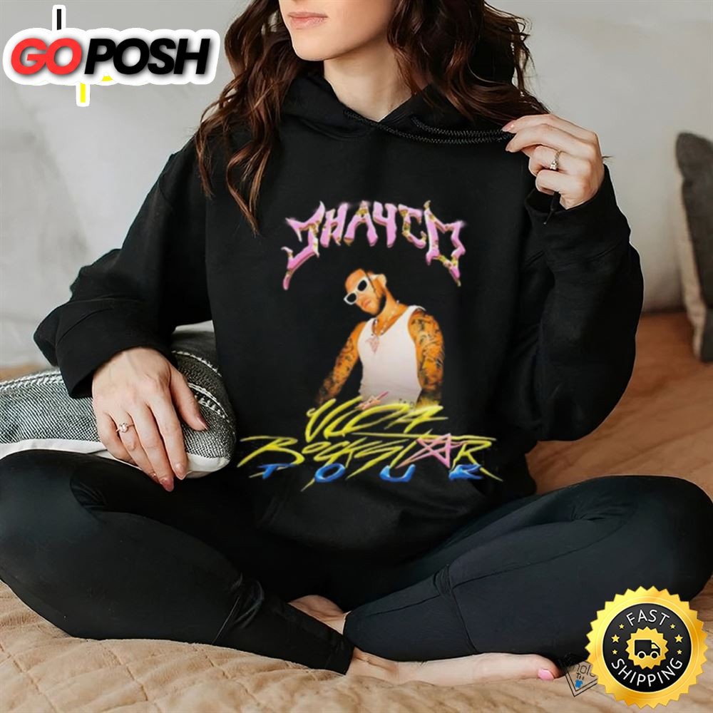 Jhayco Vida Rockstar Of The Us 2025 Tour Shirt