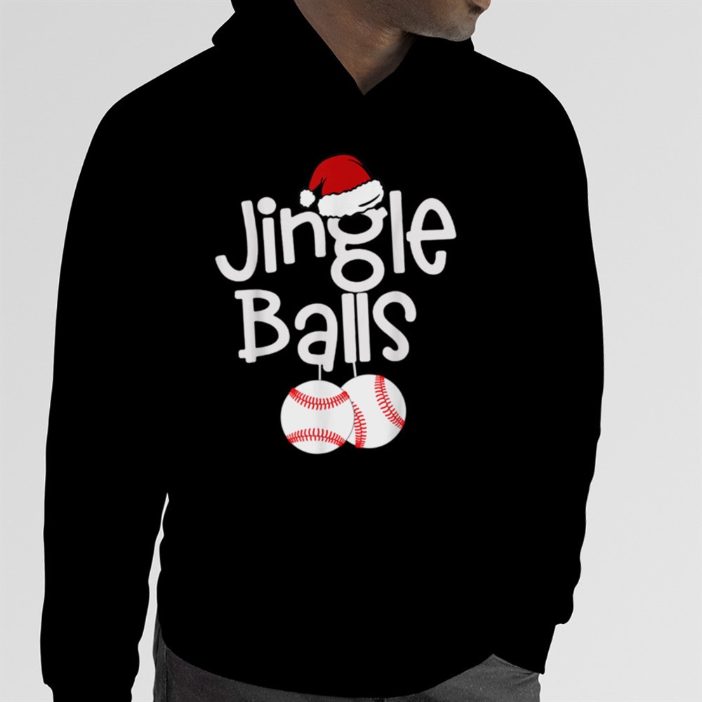 Jingle Balls Tinsel Tits Matching Couple Chestnuts Baseball T-Shirt B0BM9VJLG2