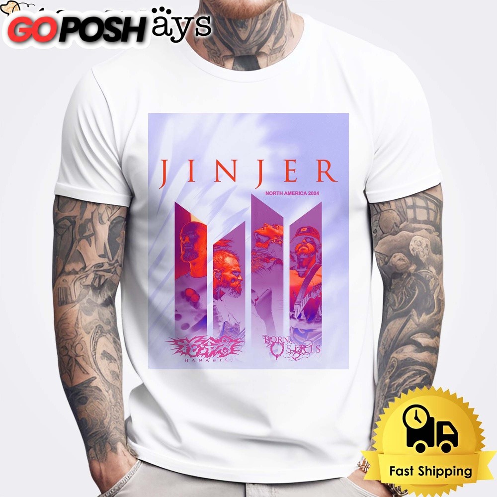 Jinjer North American 2024 Tour Unisex T-Shirt