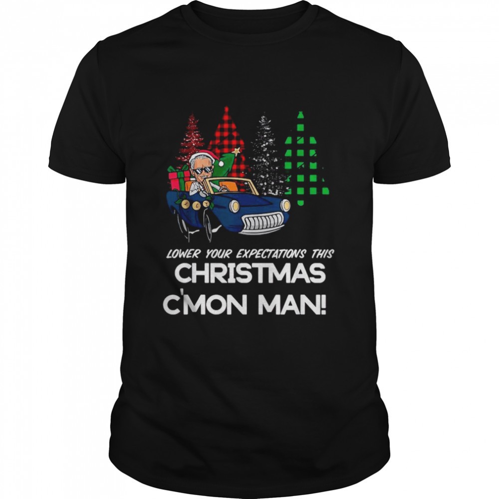 joe-biden-driving-car-lower-your-expectations-this-christmas-cmon-man-christmas-45hkmjsf Joe Biden driving car lower your expectations this Christmas cmon man Christmas shirt