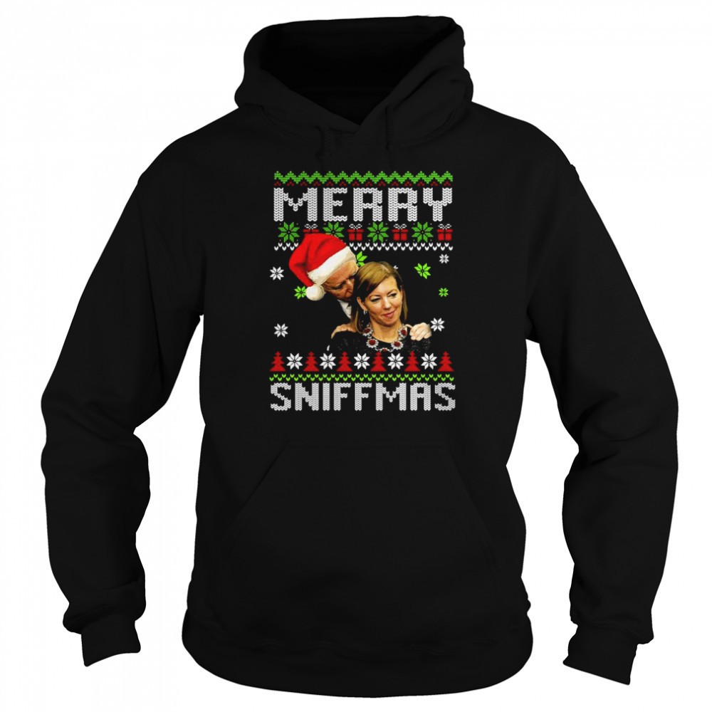 Joe Biden Merry Sniffmas Ugly Christmas shirt
