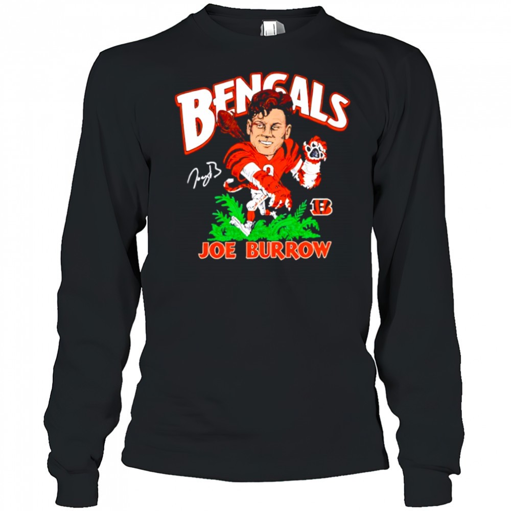 joe-burrow-cincinnati-bengals-charcoal-jungle-signature-player-logo-shirt-zvdghmtg Joe Burrow Cincinnati Bengals Charcoal Jungle signature player logo shirt