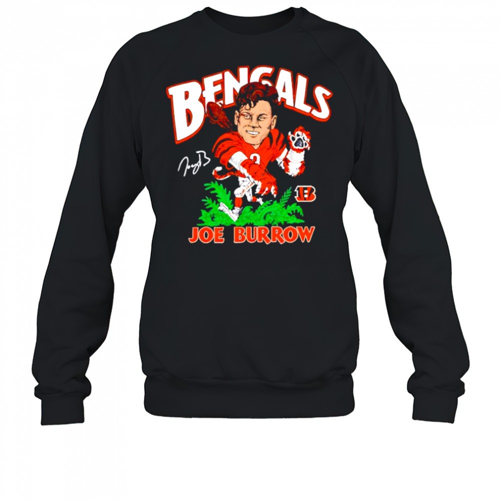 joe-burrow-cincinnati-bengals-charcoal-jungle-signature-player-logo-shirt-zvdghmtg Joe Burrow Cincinnati Bengals Charcoal Jungle signature player logo shirt