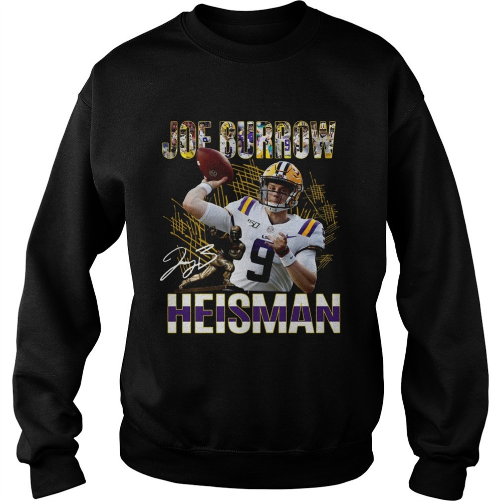 Joe Burrow Heisman Signatures shirt