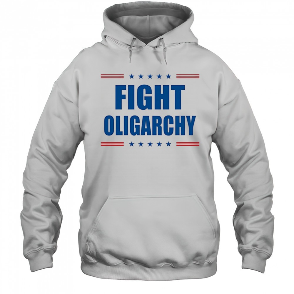 Joey Bragg fight oligarchy shirt