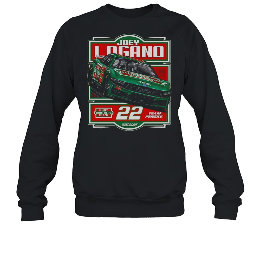 Joey Logano Team Penske Natural Hunt Brothers Pizza Car Shirt