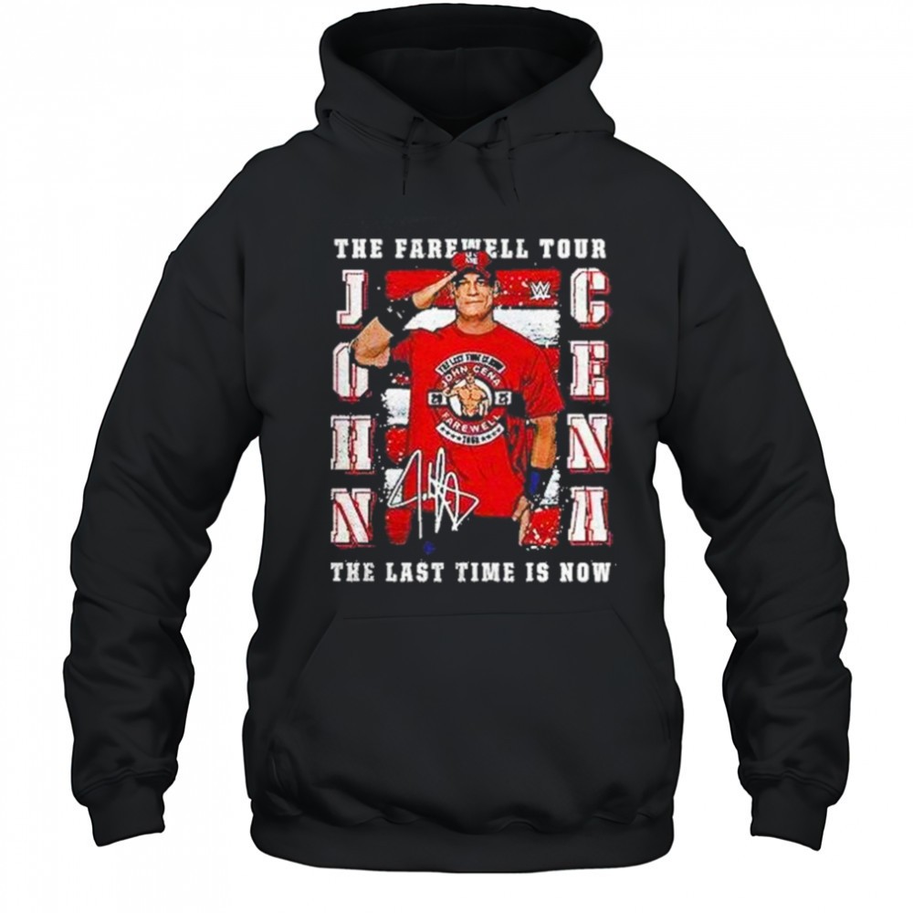 John Cena The Farewell Tour The Last Time Is Now Shirt