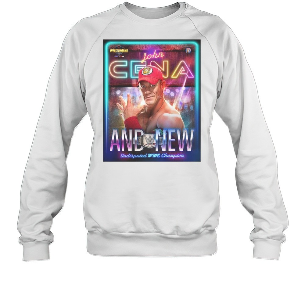 John Cena WrestleMania 41 Vegas 2025 And New Undisputed WWE Champion T-shirt