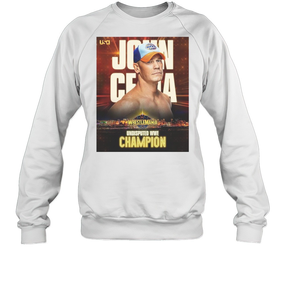 John Cena WrestleMania 41 Vegas Undisputed WWE Champion 2025 T-shirt