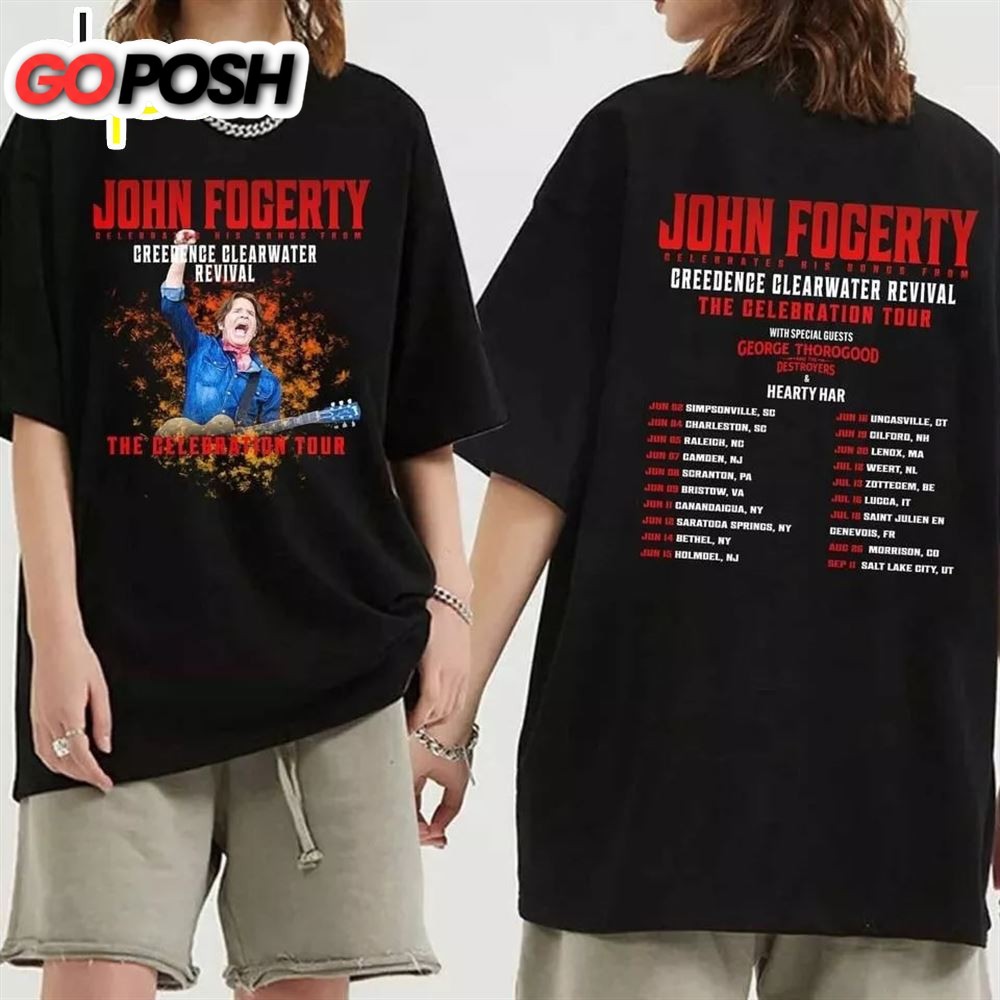 John Fogerty The Celebration Tour 2024 T-Shirt