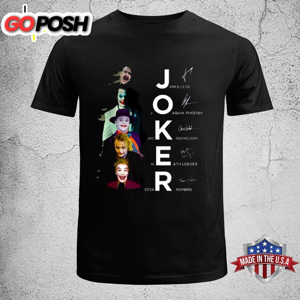 Joker Movie Signature Unisex T-Shirt