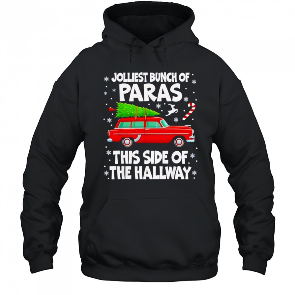 Jolliest Bunch of Paras This Side of The Hallway Christmas shirt