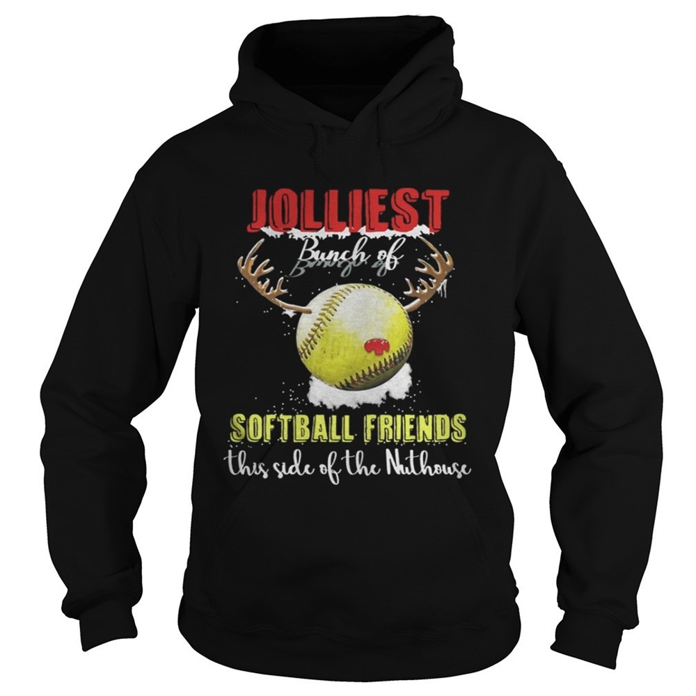 Jolliest Bunch Of Softball Friends Sweater