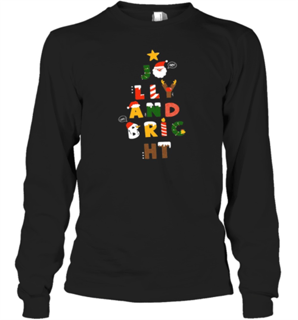 jolly-and-bright-best-christmas-vibes-teacher-t-shirt-4di2wl02 Jolly And Bright Best Christmas Vibes Teacher T-Shirt