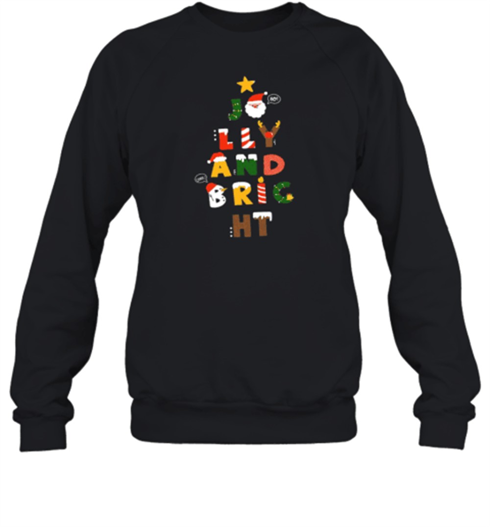 jolly-and-bright-best-christmas-vibes-teacher-t-shirt-4di2wl02 Jolly And Bright Best Christmas Vibes Teacher T-Shirt