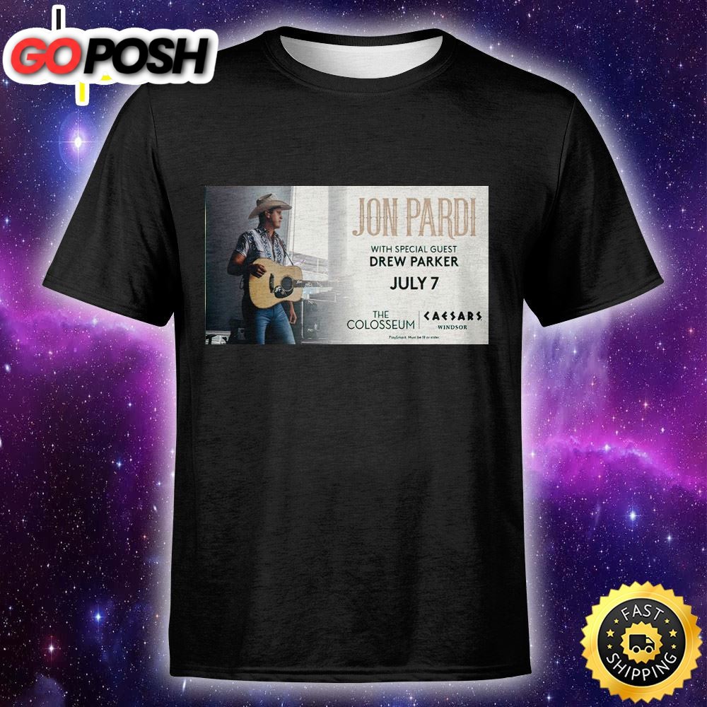 Jon Pardi Mr. Saturday Night World Tour 2025 Unisex T-Shirt