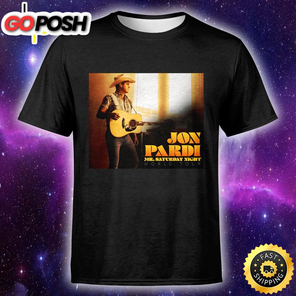 Jon Pardi Mr. Saturday Night World Tour Unisex T-Shirt