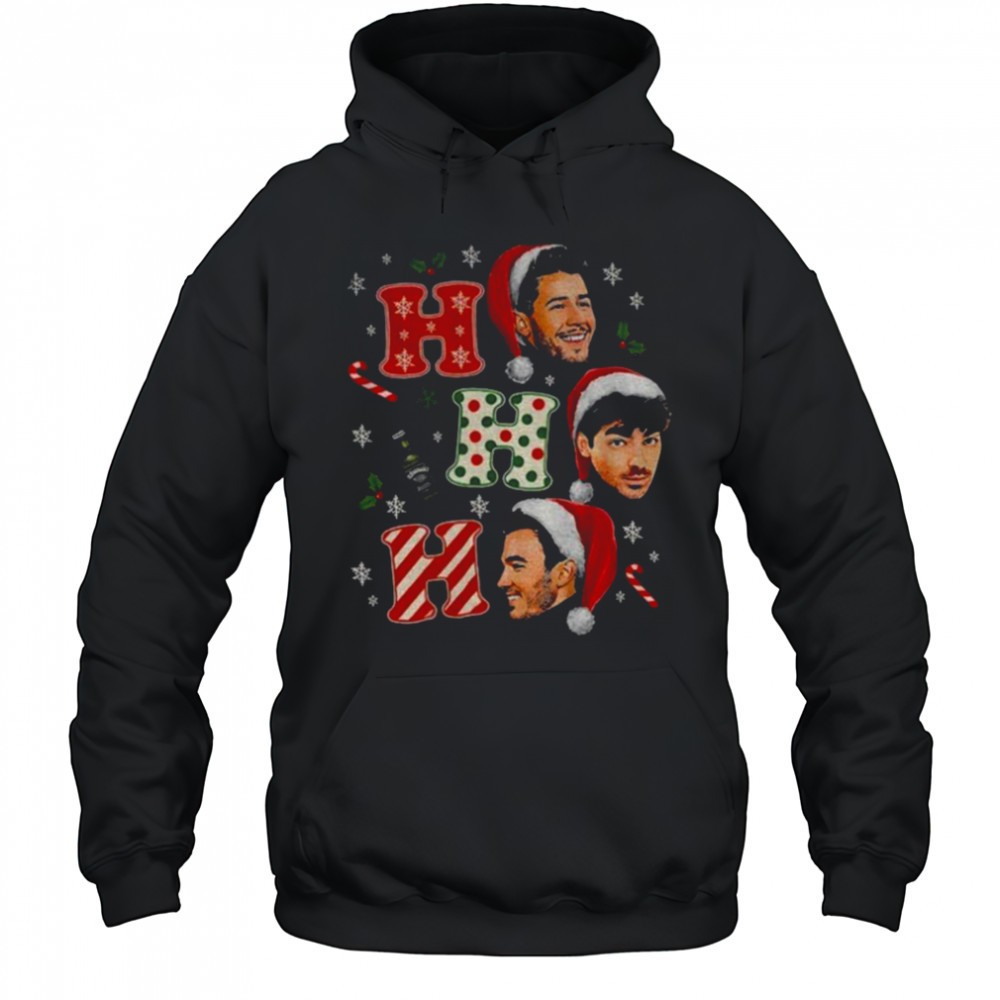 Jonas Brothers Christmas 20th Anniversary Ho Ho Ho shirt